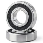 XiKe Industrial Deep-Groove Ball Bearing 6307-2RSx2 4mm Chrome Steel-0