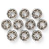 608 Open Ball Bearing Set 10PCS ABEC-5 Low Noise KABOBEARING for-0