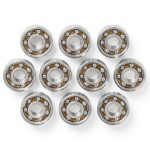 608 Open Ball Bearing Set 10PCS ABEC-5 Low Noise KABOBEARING for-0