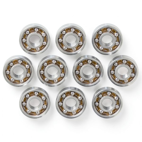 608 Open Ball Bearing Set 10PCS ABEC-5 Low Noise KABOBEARING for-0