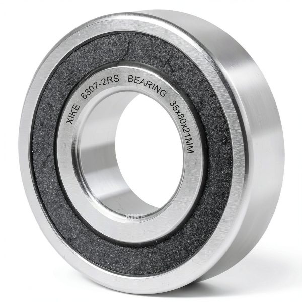 XiKe Industrial Deep-Groove Ball Bearing 6307-2RSx2 4mm Chrome Steel-2