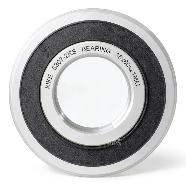 XiKe Industrial Deep-Groove Ball Bearing 6307-2RSx2 4mm Chrome Steel-3