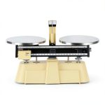 Walter Products B-400-W-O Double Pan Balance 2000g Capacity Cream-0